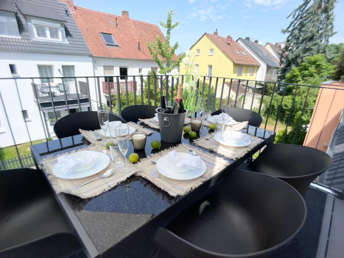 M-Style 04 Apartment Mit Balkon Und Gasgrill, 24H Self-Check-In, Free Parking, Netflix Нюрнберг Екстер'єр фото