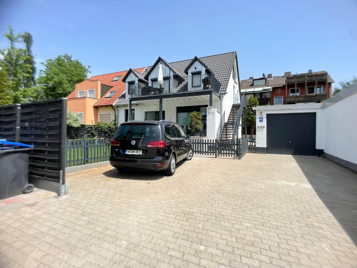 M-Style 04 Apartment Mit Balkon Und Gasgrill, 24H Self-Check-In, Free Parking, Netflix Нюрнберг Екстер'єр фото