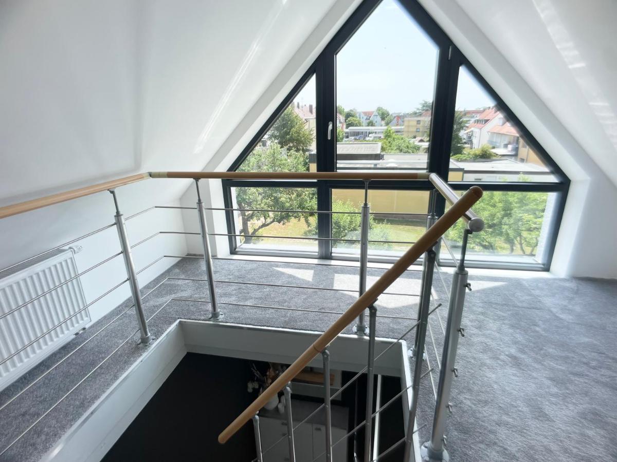 M-Style 04 Apartment Mit Balkon Und Gasgrill, 24H Self-Check-In, Free Parking, Netflix Нюрнберг Екстер'єр фото
